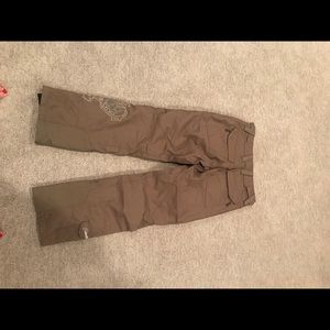 Cloudveil ski women’s brown ski pants size M